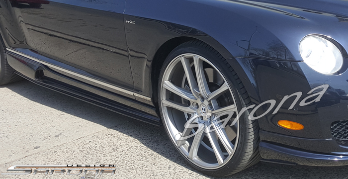 Custom Bentley GT  Coupe Side Skirts (2004 - 2012) - $980.00 (Part #BT-018-SS)